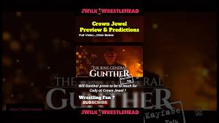 Will Gunther prove to be to much for Cody  jwilkwrestlehead wwe wwefan wrestling shorts [upl. by Jobyna]