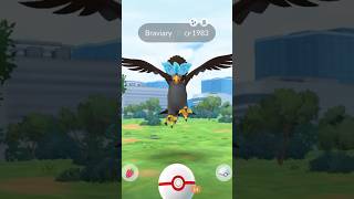 Catching a Shiny Braviary in Pokemon Go [upl. by Nymrak718]