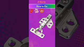 How to fix Door Hinges shorts fix diy hinges hingestamping doorlock softclose cabinetdoors [upl. by Constantina]