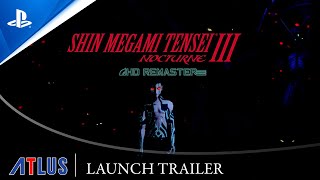 Shin Megami Tensei III Nocturne HD Remaster  Launch Trailer  PS4 [upl. by Salvay]