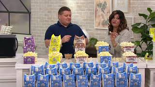 Farmer Jons 25 35oz Virtually Hulless Popcorn Assortment on QVC [upl. by Nura]