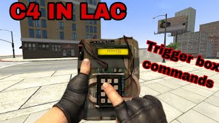 How to make C4 in lac trigger box commands [upl. by Sharman]