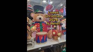 Lowes Christmas Decorations 2024 Has Arrived [upl. by Wylie]