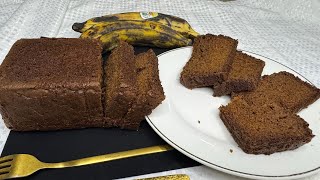 HOW TO MAKE PLANTAIN BREAD  Plantain cake [upl. by Cirek]