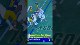 Oregon Ducks Run Allover the Wolverines🫣💪🏈ducks wolverines football sports ncaafootball [upl. by Ailaht]