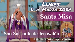 ✅ MISA DE HOY lunes 11 de Marzo 2024  Padre Arturo Cornejo [upl. by Naoma]