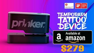 Prinker S Temporary Tattoo Device Package for Your Instant Custom Temporary Tattoos [upl. by Odetta]