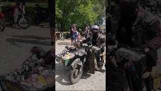 🐀 MZ 250cc Rat Bike Side Car 🐀 🤘 MZ TS 2501 short shorts shortvideo [upl. by Patrice]