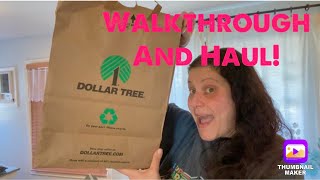 Dollar Tree Walkthrough AND Haul  PA  August 22 2024 [upl. by Odeen]