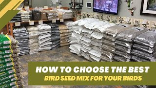 How To Choose The Best Bird Seed Mix For Your Birds [upl. by Winthorpe]