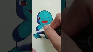 Coloring squirtle shorts drawing coloring [upl. by Lourie153]