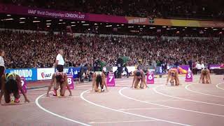 Dafne Schippers wins 200m Women Semifinal 1 IAAF World Champs London 2017 [upl. by Levitan]