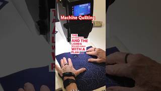 Machine Quilting On A BERNINA Q20 quilting livingwaterquilter [upl. by Arreis]