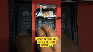 Honor 8x jsnL21 edl point TEST POINT ✅️ [upl. by Holub]