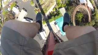 Drop Zone HD POV Californias Great America [upl. by Olihs]