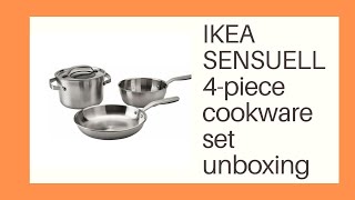 Ikea SENSUELL Cookware series Review [upl. by Nnairahs]