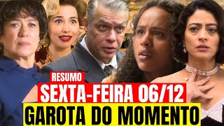 RESUMO DE SEXTAFEIRA 0612  GAROTA DO MOMENTO [upl. by Hsitirb]