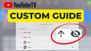 How to Customize YouTube TV’s Live Guide New Way to Reorder and Hide Channels [upl. by Davita924]