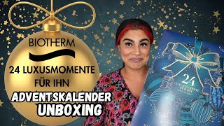 Biotherm 24 Luxusmomente für Ihn Adventskalender 2023 Unboxing l Elanhelo [upl. by Asilehc]