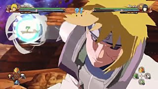 Naruto Storm 4 Gameplay with Rock Lee and more [upl. by Llerdnod]