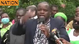 ODM deputy leader Wycliffe Oparanya MP Justus Kizito differ on nomination method [upl. by Lesak892]