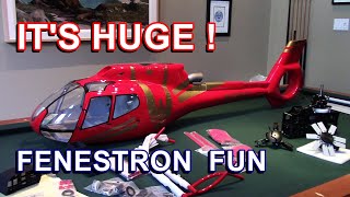 Roban EC130 RC Helicopter Unboxing amp Fenestron Tail Details [upl. by Aenat]