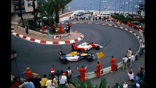 Senna vs Mansell  Epic battle  Monaco 1992 [upl. by Nwahsram]