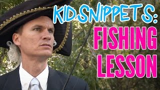 Kid Snippets quotFishing Lessonquot Imagined by Kids [upl. by Dita]