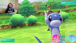 HOW TO BEAT THE DRATINI MASTER TRAINER with a low LV Dratini  Pokemon Lets Go [upl. by Llertnod]