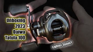 Unboxing 2023 Daiwa Tatula 100 Baitcasting Reel [upl. by Yeca]