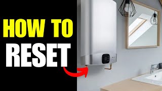 How To Reset Ariston Water Heater [upl. by Atidnan181]