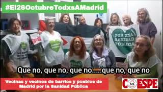 Sanitarias se suman a la manifestación en Madrid por unas pensiones dignas el 26 de octubre [upl. by Aneerb]