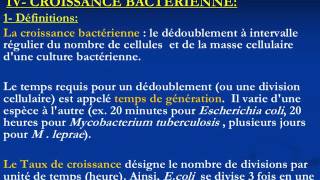 MICROBIOLOGIE PHYSIOLOGIE BACTÉRIENNE [upl. by Anert810]