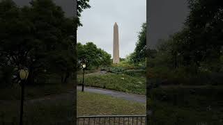 Obelisk and Bridge in Central Park newyorkcity centralpark [upl. by Viglione607]