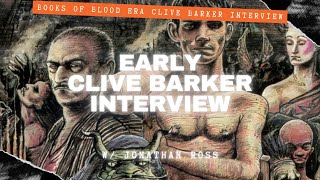 Books of Blood early Clive Barker interview 1980s [upl. by Adnohral]