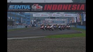 Race 2 Sentul Circuit Indonesia 2018 ARRC [upl. by Anaerb]