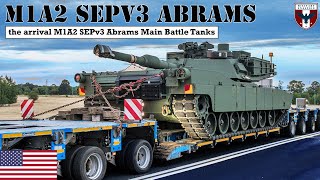 US Army  The Powerful M1A2 SEPv3 Abrams Main Battle Tanks amp M88 Recovery Vehicles [upl. by Aynodal684]