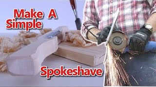 Make A DIY Wood Spokeshave [upl. by Eissahc]