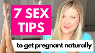 Fertility Doctor Shares Tips for Getting Pregnant Naturally amp Intercourse [upl. by Fronnia]