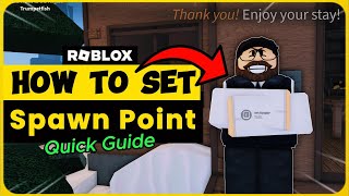 How to Set a Spawn Point in Fisch – Best Quick Guide  Roblox [upl. by Comyns544]