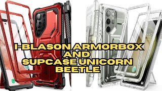 iBlason Armorbox And Supcase Unicorn Beetle with Builtin Screen Protector amp Kickstand [upl. by Puna]