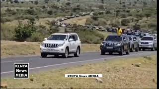 Narok Governor Patrick Ole Ntutu motorcade shows waste of public resources [upl. by Eul]