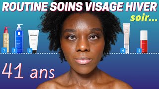 Routine soins visage efficace du soir pour lhiver acné hyperpigmentation peau sensible [upl. by Ecnadnac]