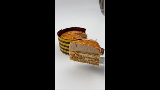 Chef of the famous hotel revealed how he prepares a honey cake recipe baking honeycake [upl. by Noli]