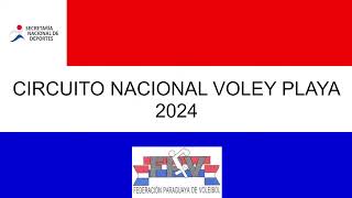 Circuito Nacional Voley de playa DIA 2 Cancha 1 [upl. by Yunfei177]