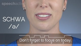 Schwa  Practice Sentences with Schwa In English ə [upl. by Oiralih]