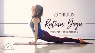 Rutina de Yoga de Mañana Energizante [upl. by Binni]