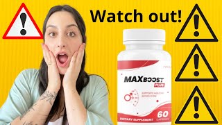 MAX BOOST Review 🚨 DOES MAX BOOST REALLY WORK 🚨 Is MAX BOOST WORTH IT Before amp After Results [upl. by Harday817]