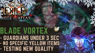 Path of Exile 323  Divinarius Blade Vortex build Poe Affliction [upl. by Ofella]