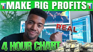 How to Trade 4 Hour Chart and Make Big Profits 🤑💰 [upl. by Fruin]